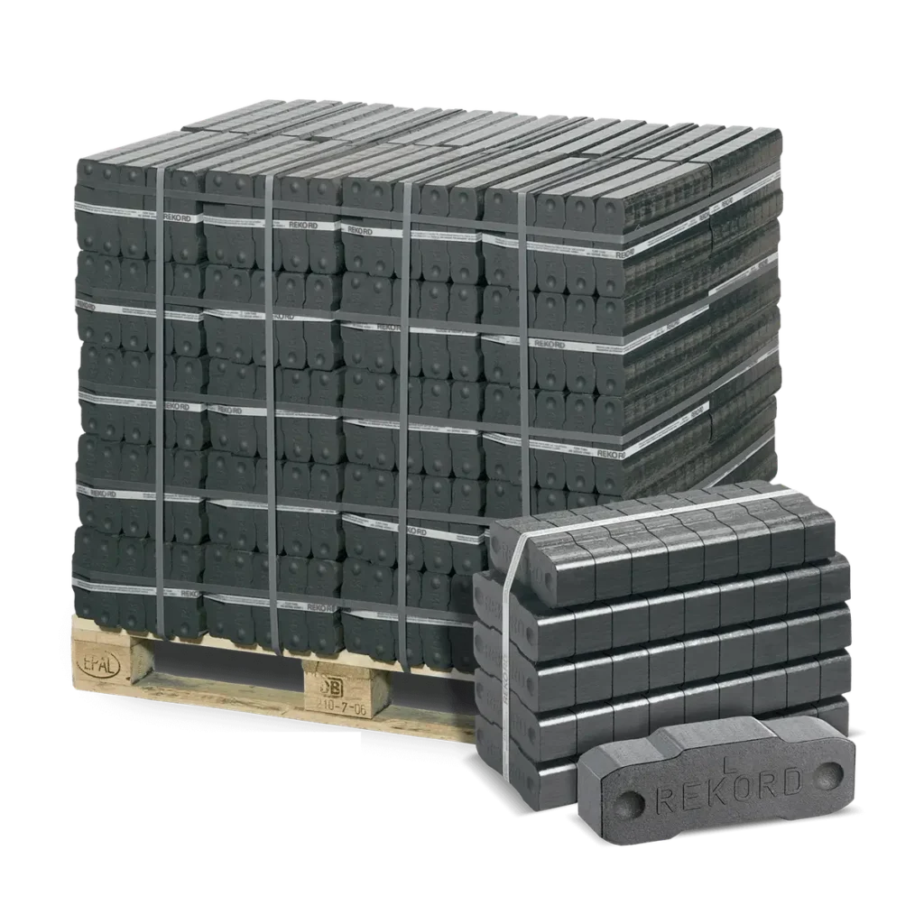Rekord Braunkohle 25 kg x 40 Bündel
